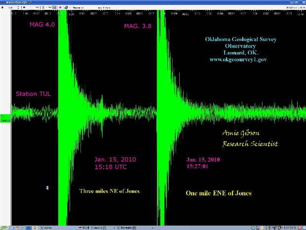 Jones Earthquake