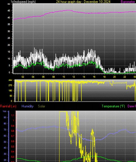 24 Hour Graph for Day 10