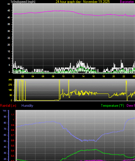 24 Hour Graph for Day 19