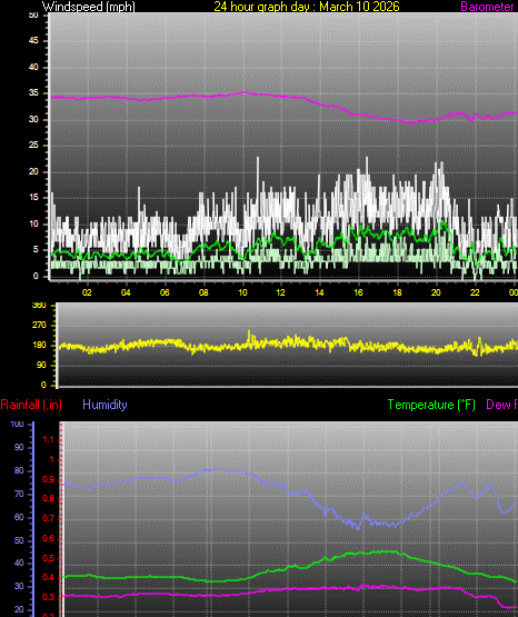 24 Hour Graph for Day 10