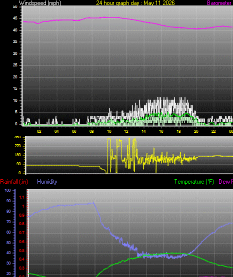 24 Hour Graph for Day 11