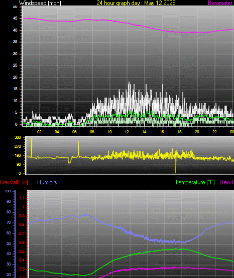 24 Hour Graph for Day 12