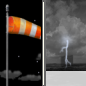 Friday Night: Mostly Clear then Slight Chance Showers And Thunderstorms