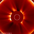 Latest LASCO C2 image of the Sun