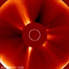 Latest LASCO C2 image of the Sun