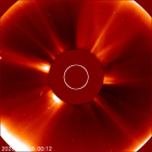 Latest LASCO C2 image of the Sun
