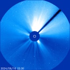 Latest LASCO C3 image of the Sun