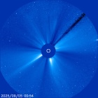 Latest LASCO C3 image of the Sun