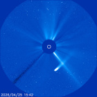 Latest LASCO C3 image of the Sun