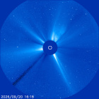 Latest LASCO C3 image of the Sun