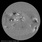 Latest SDO/HMI Magnetogram image of the Sun