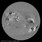Latest SDO/HMI Magnetogram image of the Sun