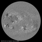 Latest SDO/HMI Magnetogram image of the Sun