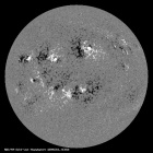 Latest SDO/HMI Magnetogram image of the Sun