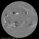 Latest SDO/HMI Magnetogram image of the Sun