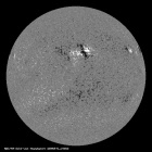 Latest SDO/HMI Magnetogram image of the Sun