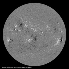 Latest SDO/HMI Magnetogram image of the Sun