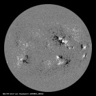 Latest SDO/HMI Magnetogram image of the Sun