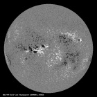 Latest SDO/HMI Magnetogram image of the Sun