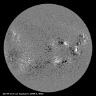 Latest SDO/HMI Magnetogram image of the Sun