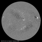 Latest SDO/HMI Magnetogram image of the Sun
