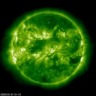 SOHO EIT 195 image of the sun