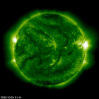 SOHO EIT 195 image of the sun