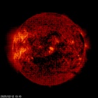 SOHO EIT 304 image of the sun