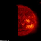SOHO EIT 304 image of the sun