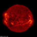 SOHO EIT 304 image of the sun