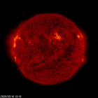 SOHO EIT 304 image of the sun