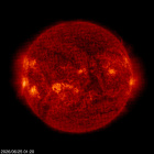 SOHO EIT 304 image of the sun